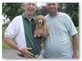 Album 7
This is Kosmo, Carl and Dad. Kosmo is at his new home in Cape Cod. We hear he is the smartest dog on the Cape.